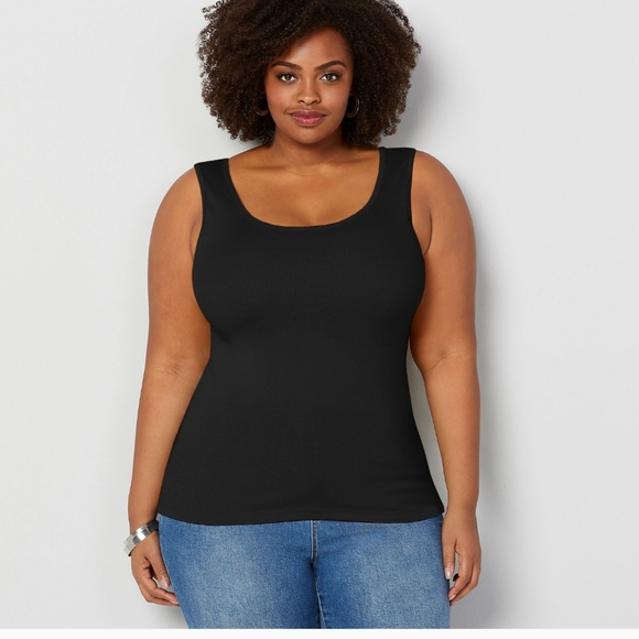 Avenue Tops - Avenue Cotton Modal Tank 30/32